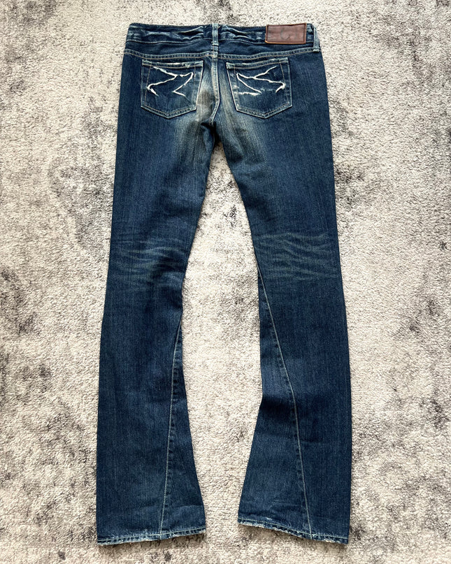 EGOIST "INDIGO SWERVE" DENIM