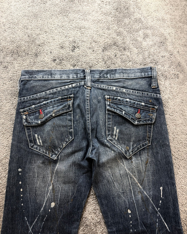 K.U.I "PAINTED EXPRESSION" DENIM (M-L)
