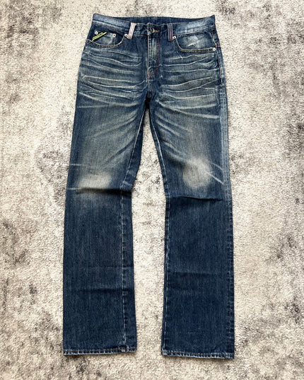 BANANA SEVEN "PSYCHO SWIRL" DENIM