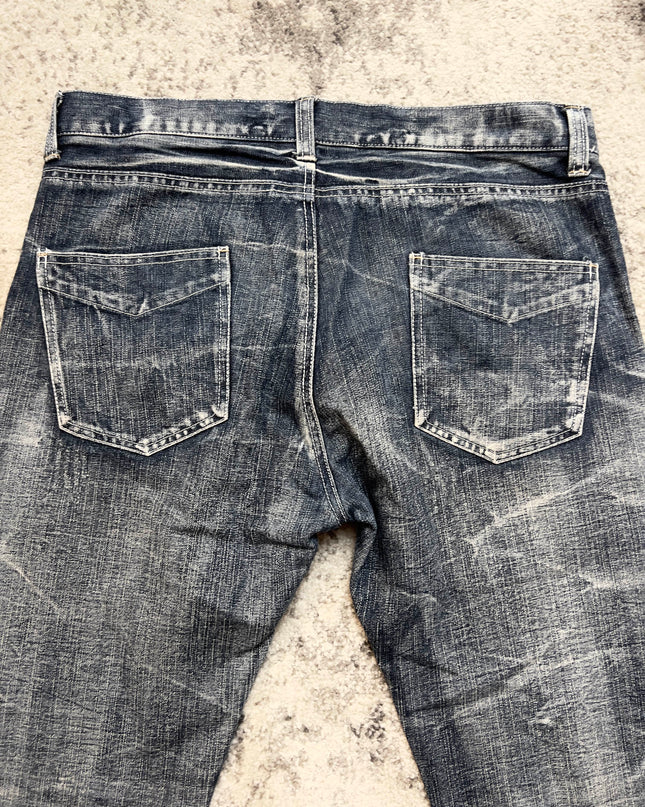 "MENZ STYLE" WHISKER WASH DENIM