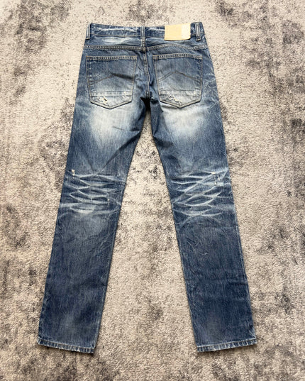 DPSR SHIBUYA SHRED SLIM FIT DENIM