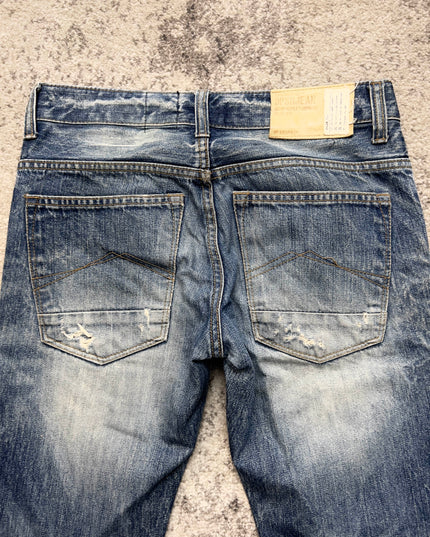 DPSR SHIBUYA SHRED SLIM FIT DENIM