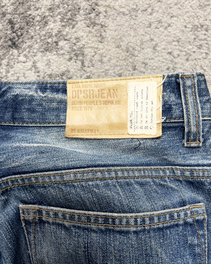 DPSR SHIBUYA SHRED SLIM FIT DENIM